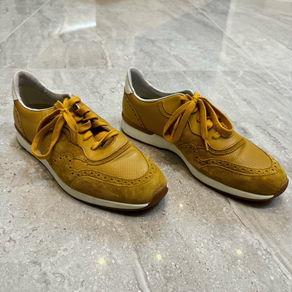 Yellow Athletic Shoes